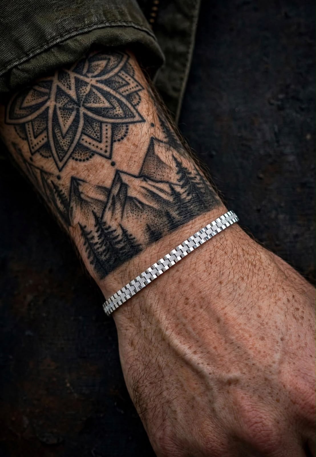 pulsera tejido rolex